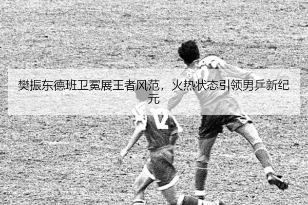 樊振东德班卫冕展王者风范，火热状态引领男乒新纪元